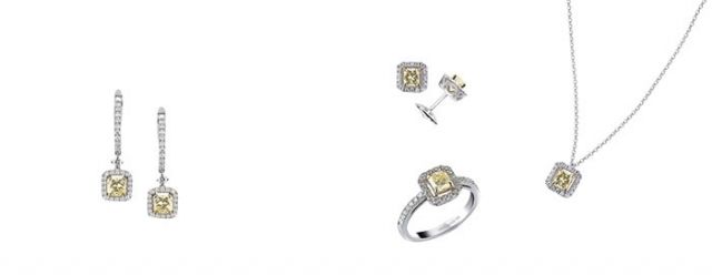 تألقي عروساً بالألماس الأصفر من مجوهرات معوض   MOUAWAD