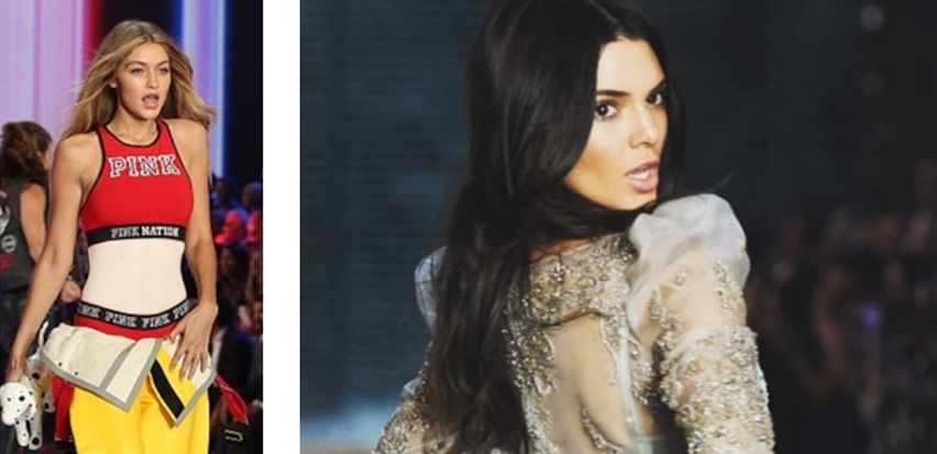 عرض Victoria’s Secret والظهور الأول لجيجي حديد وكندال جينر