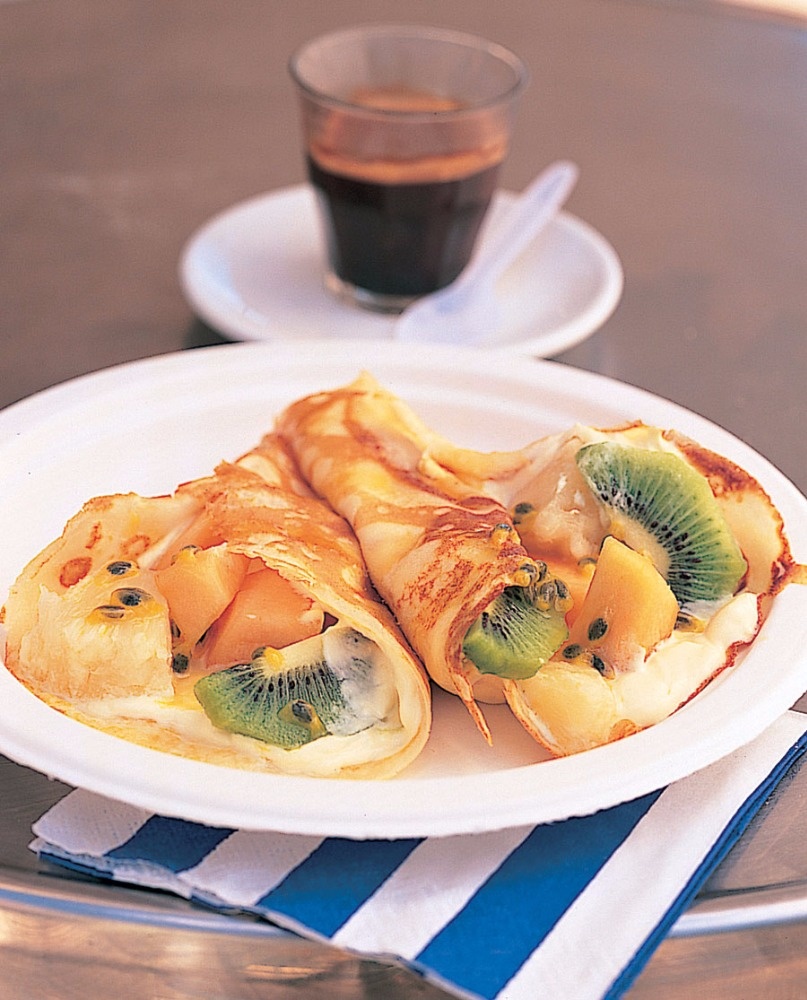 كريب الفاكهة الاستوائية