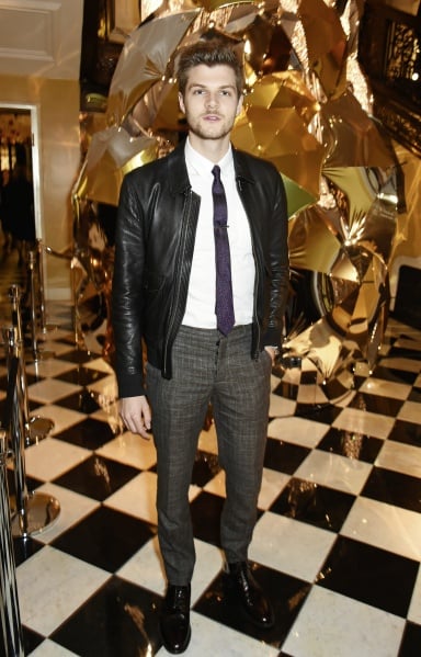 Jim Chapman at the Burberry_Claridge's Christmas Tree 2015 Event