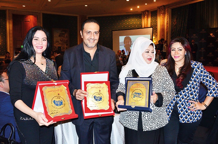 تكريم العلايلي وعفاف شعيب ومادلين طبر