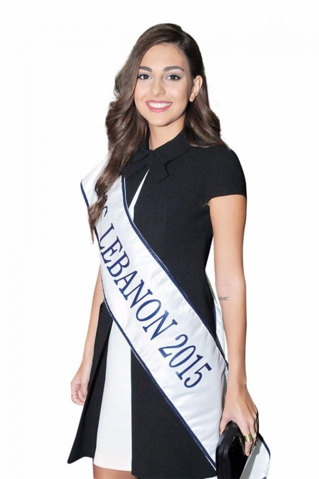 ملكة جمال لبنان 2015 فاليري أبو شقرا