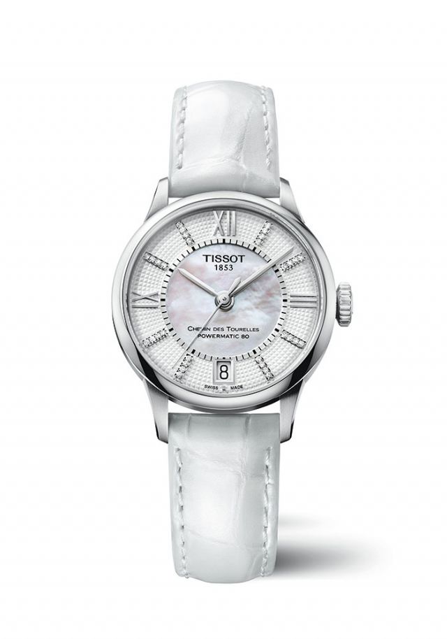 Tissot Chemin des Tourellesعناية دقيقة بالتفاصيل