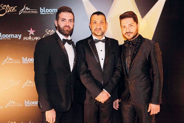 شربل سعاده وميشال خويري وطوني طحشي