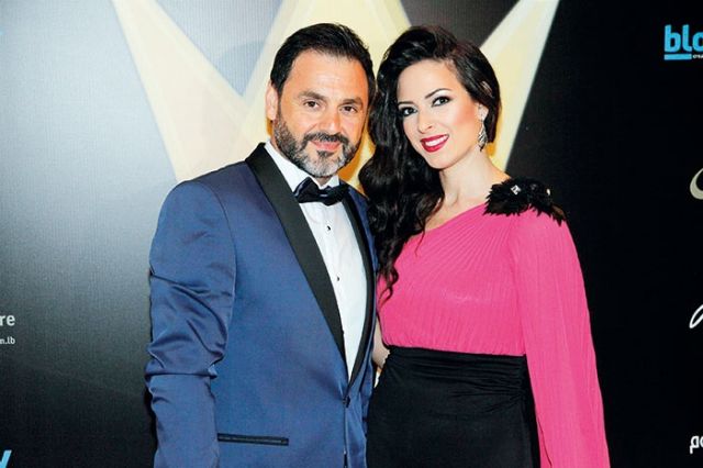 يوسف حداد وزوجته