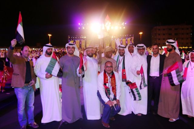الوسمي وبلقيس وهزاع يحتفلون بعيد الإمارات بأوبريت 