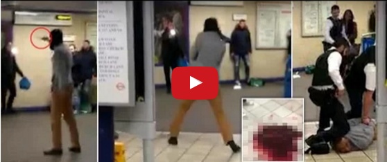 بالصور والفيديو - طعن 3 أشخاص في مترو لندن.. وصرخة 