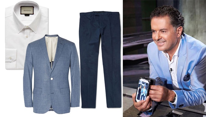 إليكَ إطلالة راغب علامة... Get The Look