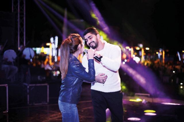 رنا سماحة ومينا عطا