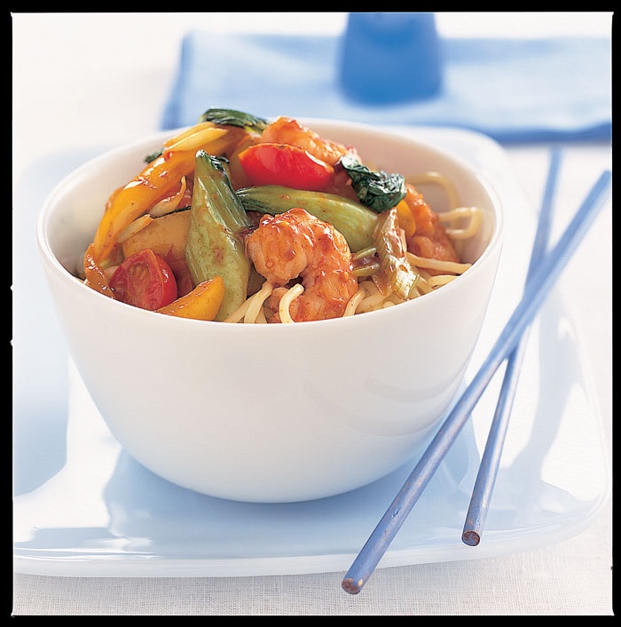 القريدس على الطريقة التايلندية