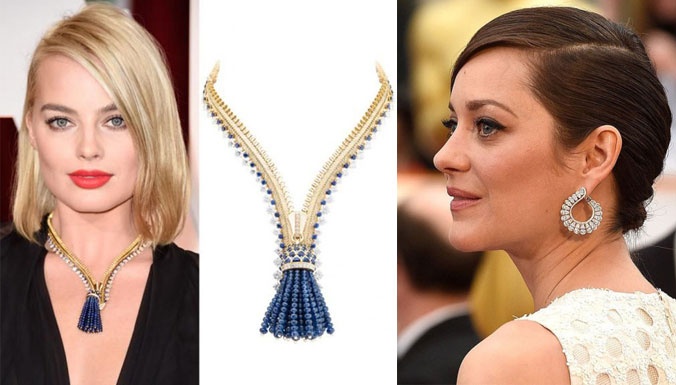 أجمل مجوهرات السجادة الحمراء لعام 2015