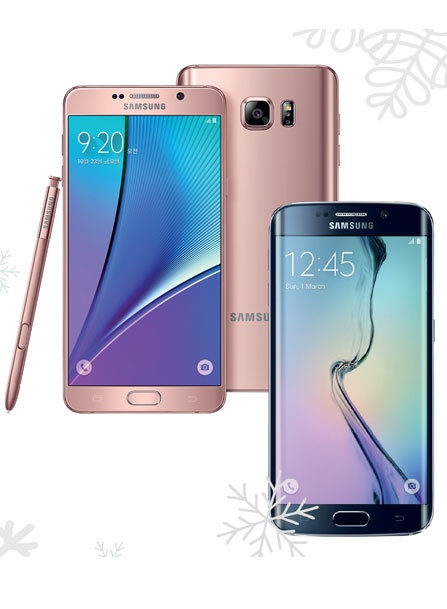 هواتف ذكية بألوان أنثوية جذابة من Samsung 
لتواكبي آخر صيحات التكنولوجيا
