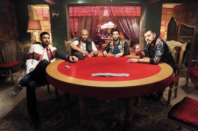 1- أحمد عز وعمرو يوسف وأحمد الفيشاوي، طارق العريان «ولاد رزق»، 