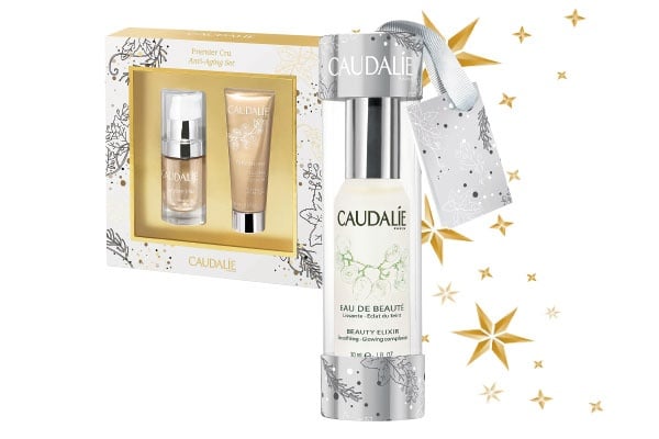 مجموعة Caudalie لمحاربة الشيخوخة أو مستحضر Eau de Beaute  لبشرة ناعمة تشعّ إشراقاً