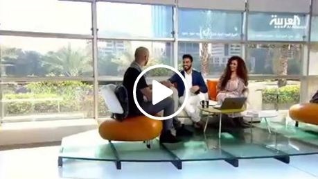 بالفيديو- شاب سعودي يهكر عقل مقدم صباح العربية على الهواء