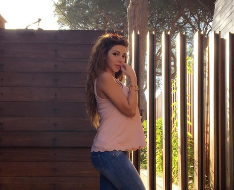 ميريام فارس أصبحت في الشهر الثامن من الحمل... هكذا بات شكلها