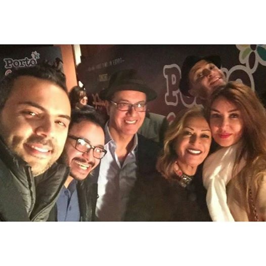 حضور والدا لمجرد لحفل سعد بمصر