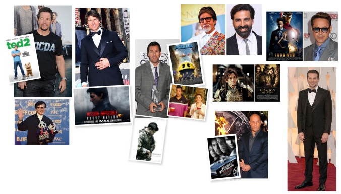 من هم الممثلون الأعلى دخلاً لعام 2015  في العالم؟