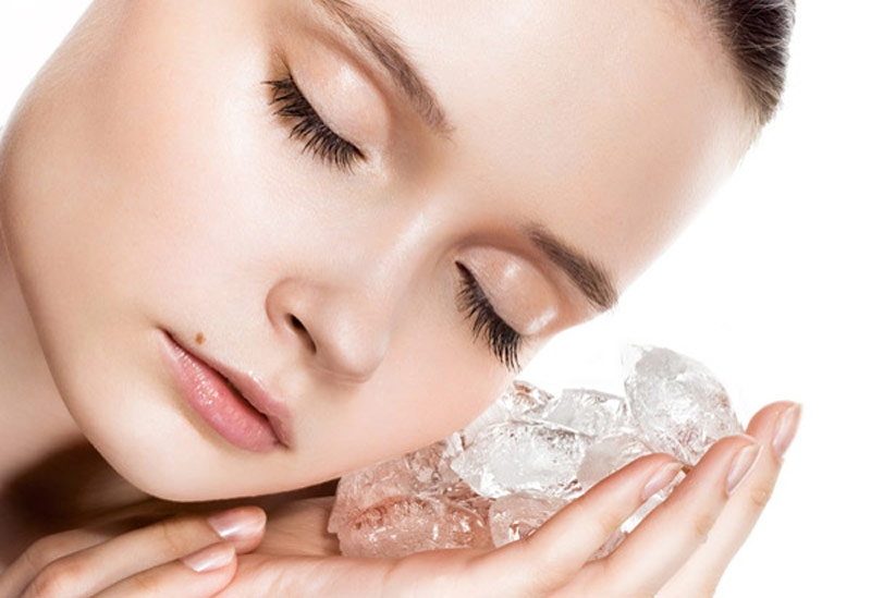 الثلج لنظرة مشرقة