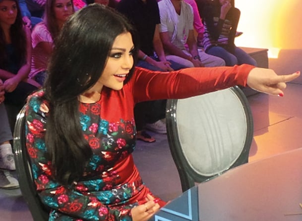 هيفا ضيفة في برنامج 'نورّت'