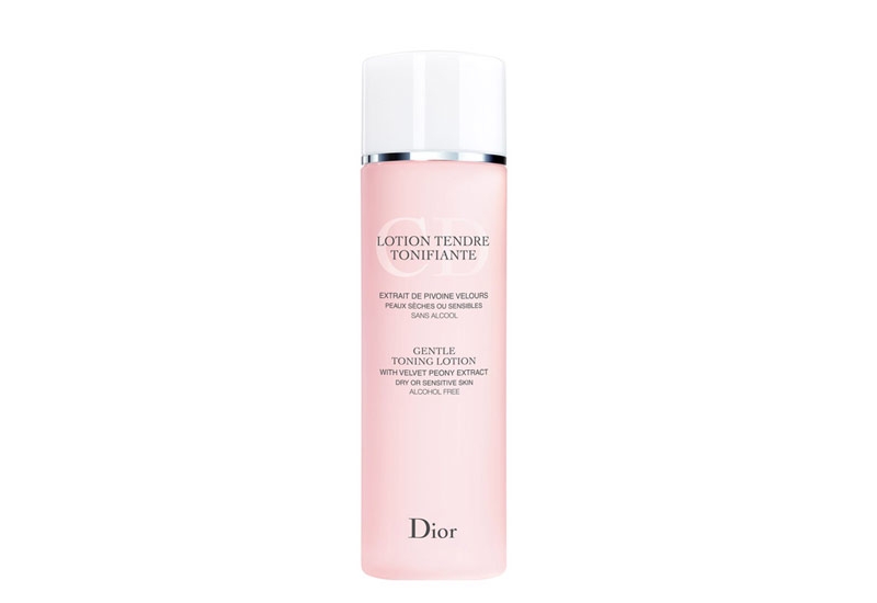 Dior Gentle Toning Lotion with Velvet Peony Extract for Dry or Sensitive Skin