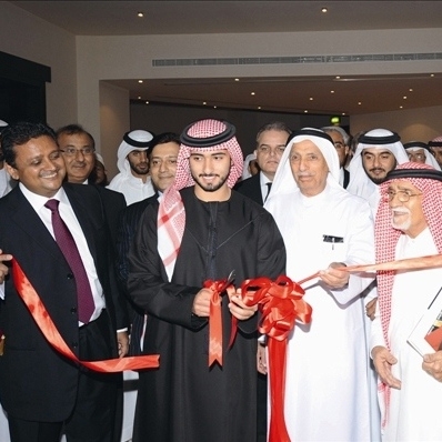 ماجد بن محمد بن راشد يفتتح معرضاً