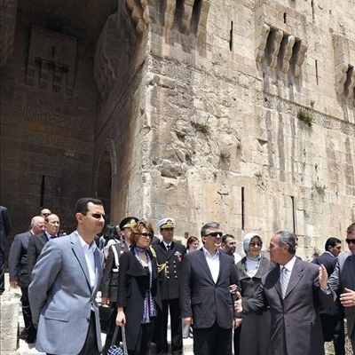 أسماء الأسد وضيفتها خير النساء غل