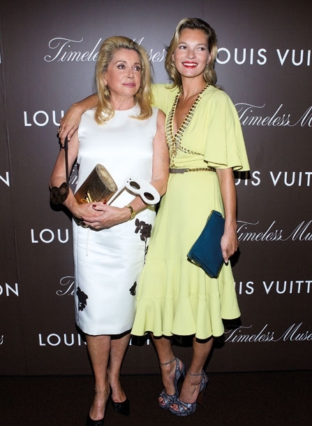 كاترين دونوف وكايت موس