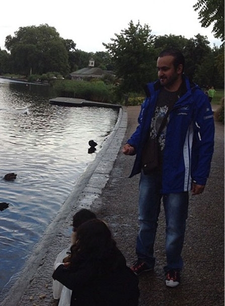 مبارك #مع توته ولولو فديتهم تو في الهايد بارك