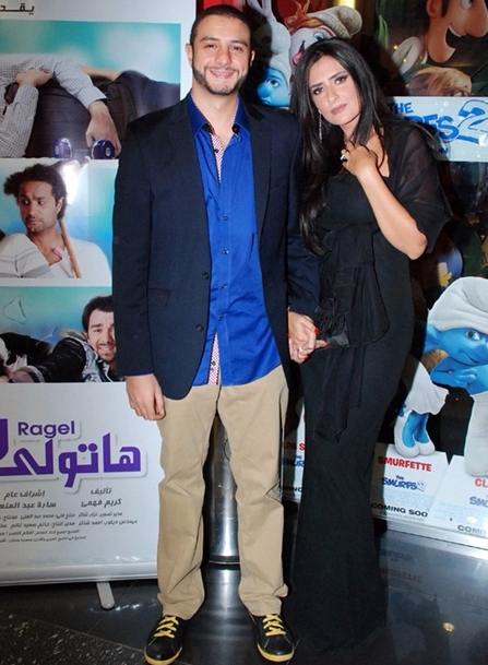  أحمد الفيشاوي وزوجته