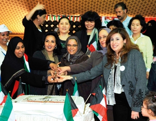 الشيخة فريال الدعيج تفتتح المخيم الربيعي لمبرّة خير الكويت