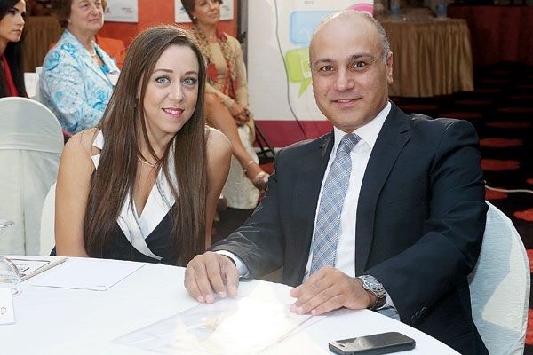 جورج صليبي وسيلفا عقل