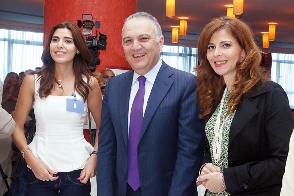 جورجيت حداد ووليد عبود ودنيز الحلو