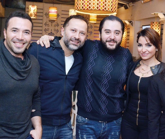 أول ظهور لياسمين جيلاني وعمر خورشيد بعد الزواج