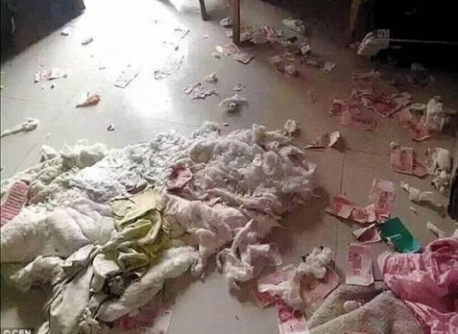 هكذا عاقب كلب صاحبه 