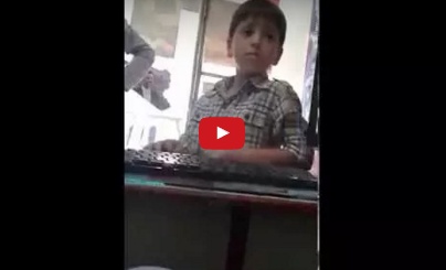 بالفيديو - شاهدوا عبد الرحيم الحلبي يغني لسوريا وفي المدرسة قبل عام من The Voice Kids