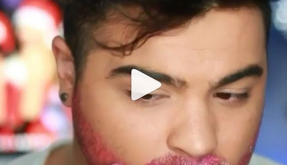 بالفيديو- موضة الذقن البرّاقة للرجل تغزو انستغرام... هل تقبلينها على زوجك؟ شاهدوا كيفية تطبيقها