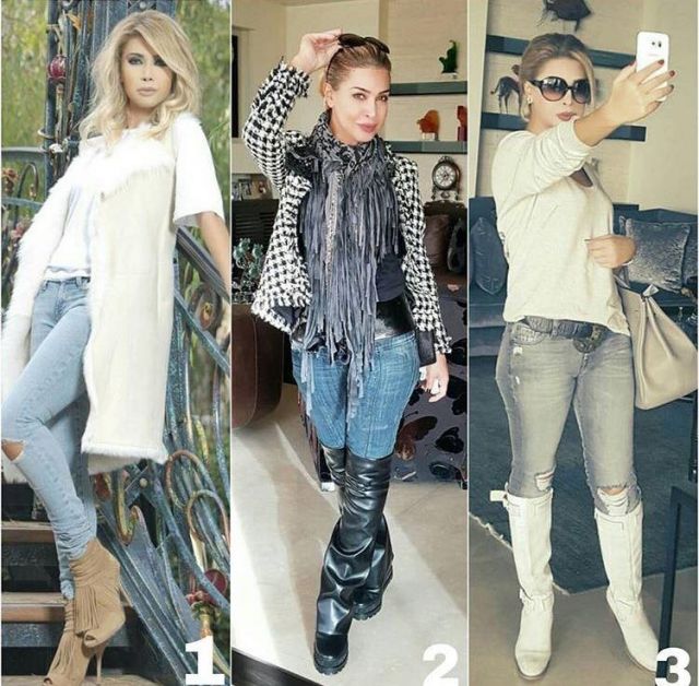 نوال الزغبي تستفتي جمهورها في إطلالاتها... ما رأيكم؟