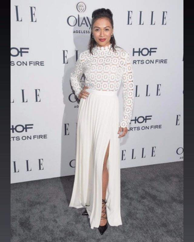 Karen David in Self-Portrait