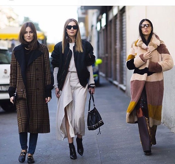 السترة الحربية اختيار رائدات موضة الشارع... Street Style