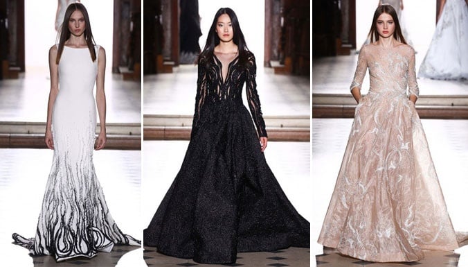 فساتين حالمة في عرض Tony Ward من باريس