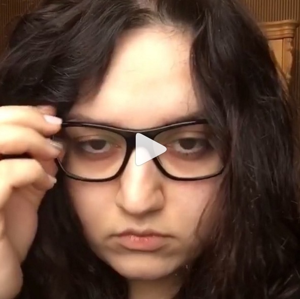 بالفيديو - هكذا استيقظت.. لن تصدقوا كيف أصبحت بعد مكياج خاص!