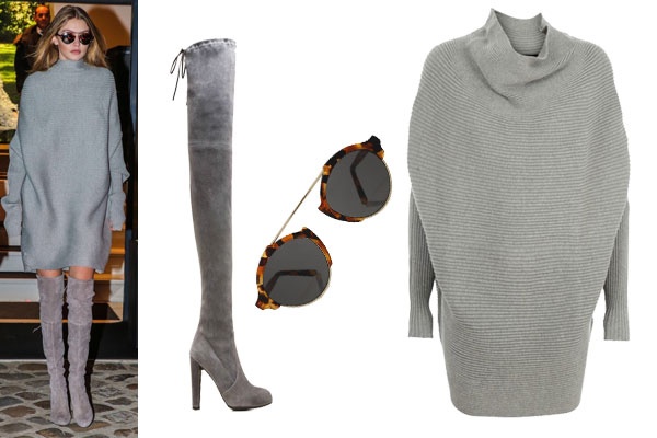 Designers Remix Dress$175 - Illesteva $300... - Stuart Weitzman Boots$798