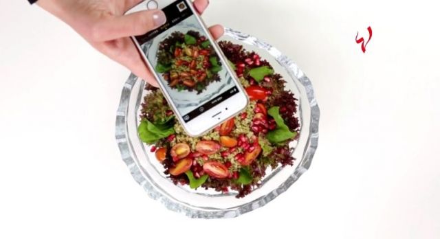 تحضير أسرع وأطيب سلطة فريكة!!