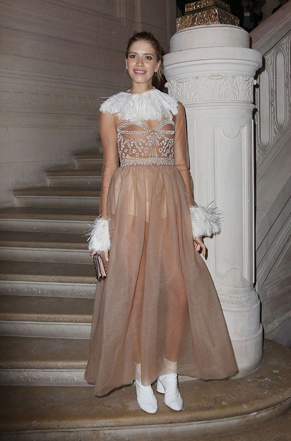 Elena Perminova at Valentino Elena Perminova at Valentino