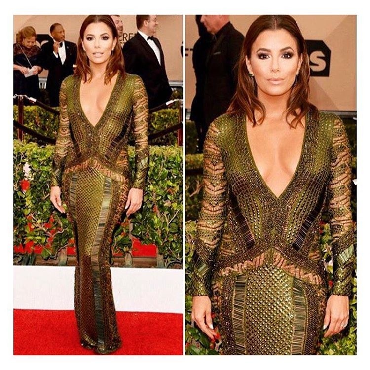 Eva Longoria in Julian McDonald... Eva Longoria in Julian McDonald...