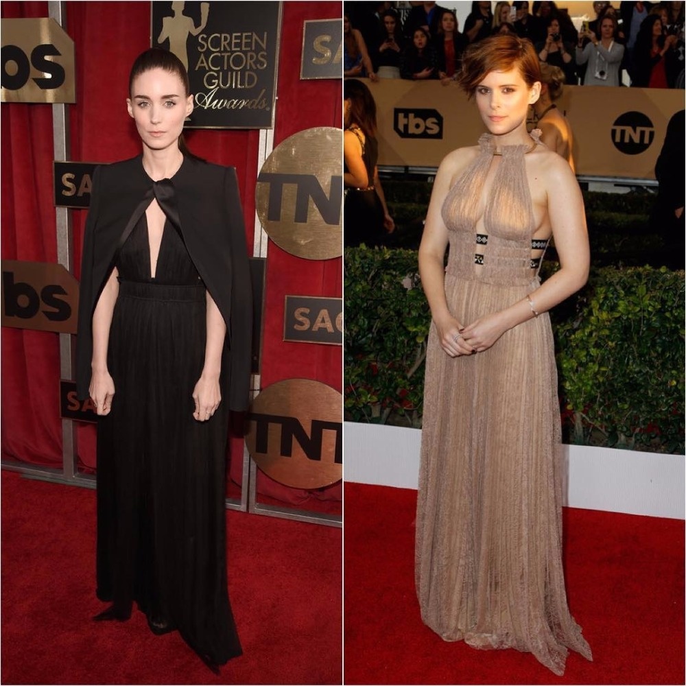 Rooney and Kate Mara Sisters in valentino Rooney and Kate Mara Sisters in valentino