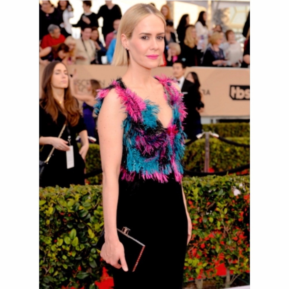 Sarah Paulson in Armani Privè Sarah Paulson in Armani Privè