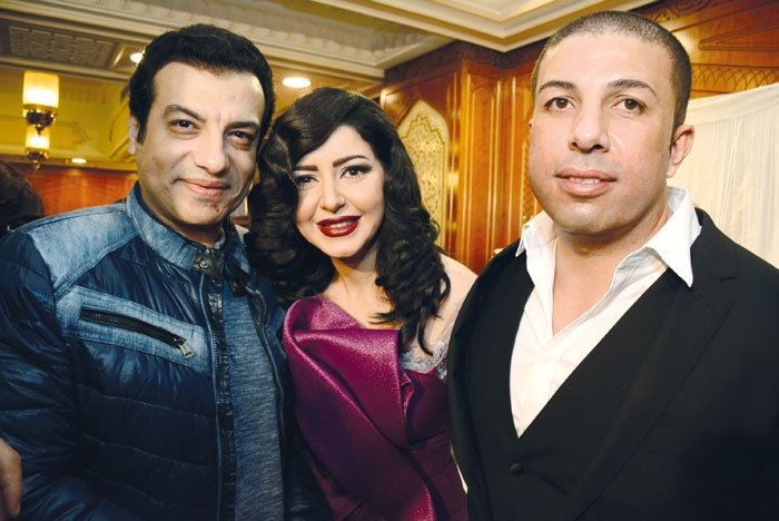 عقد قران الفنانة إيناس النجار وسط النجوم