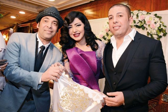 العروسان وسعد الصغير